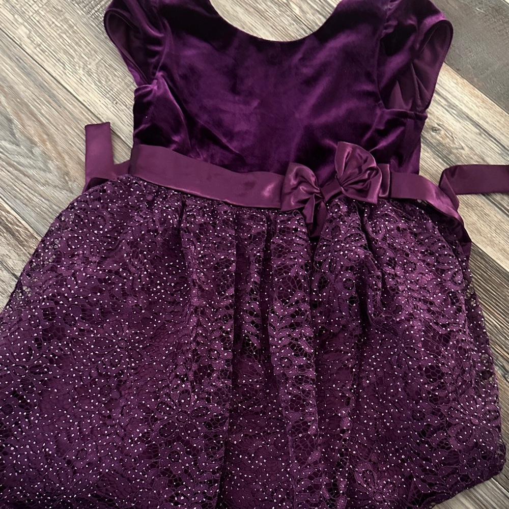 Jona Michelle Rich Purple Dress